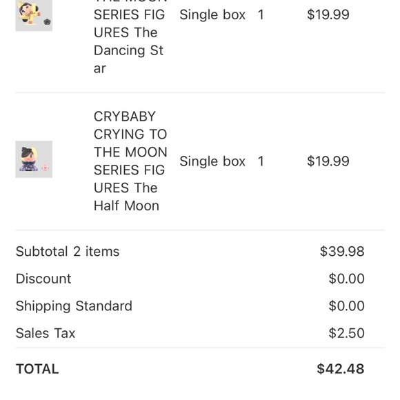 Crybaby Crying to the Moon • Half Moon • POPMART - Picture 9 of 10